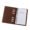 Factory OEM Brown PU Leather 6-Ring Binding Lined Notebooks - Image 7