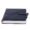 Office Supplies Wholesaler Custom Black PU Leather Cover Embossed Business Notebooks with Pen Loop - Image 5